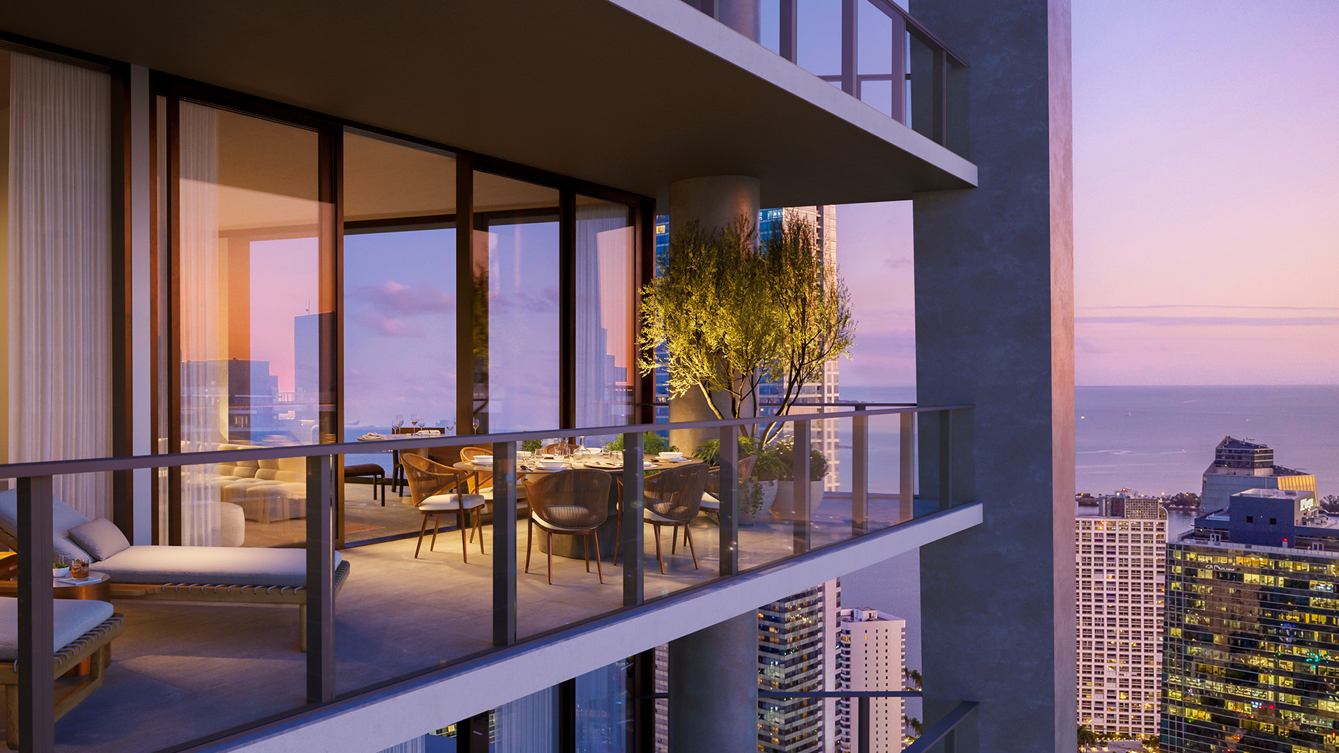Miami — Brickell skyline